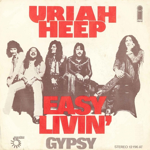 Cover art Uriah Heep - Easy Livin' (single)