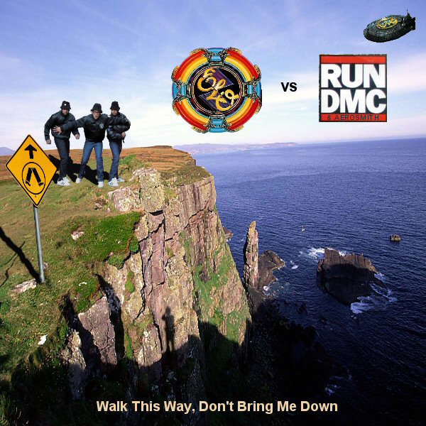 Cover art Pytski - Walk This Way, Don't Bring Me Down