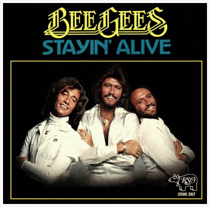 Original cover: Bee Gees - Stayin' Alive